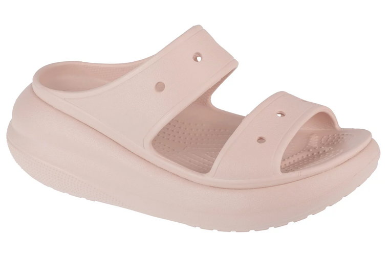 Crocs Classic Crush Sandal 207670-6UR, Damskie, Różowe, klapki, syntetyk, rozmiar: 36/37