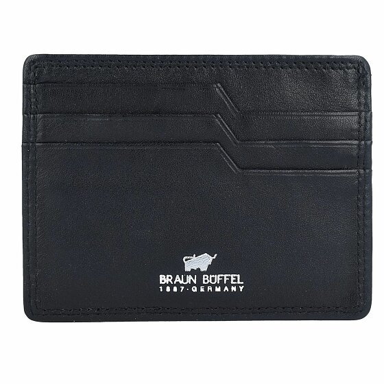 Braun Büffel Golf Edition Credit Card Case RFID Leather 10,5 cm schwarz