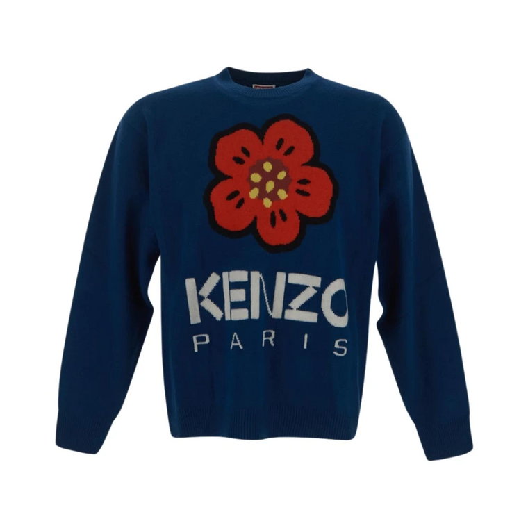 Sweter z Kwiatowym Wzorem Kenzo