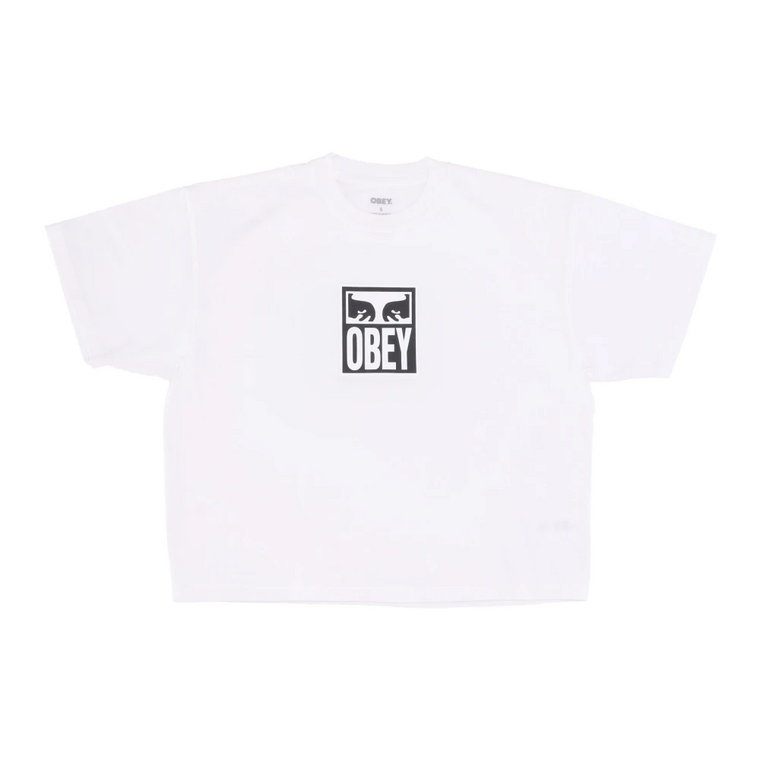 Custom Crop Tee z Lady Eyes Obey