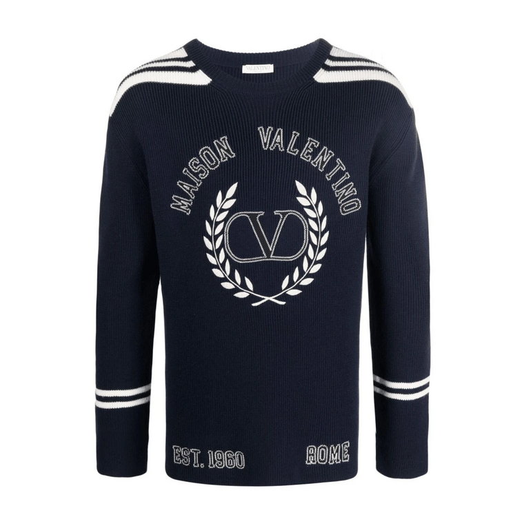 Sweter z okrągłym dekoltem Valentino