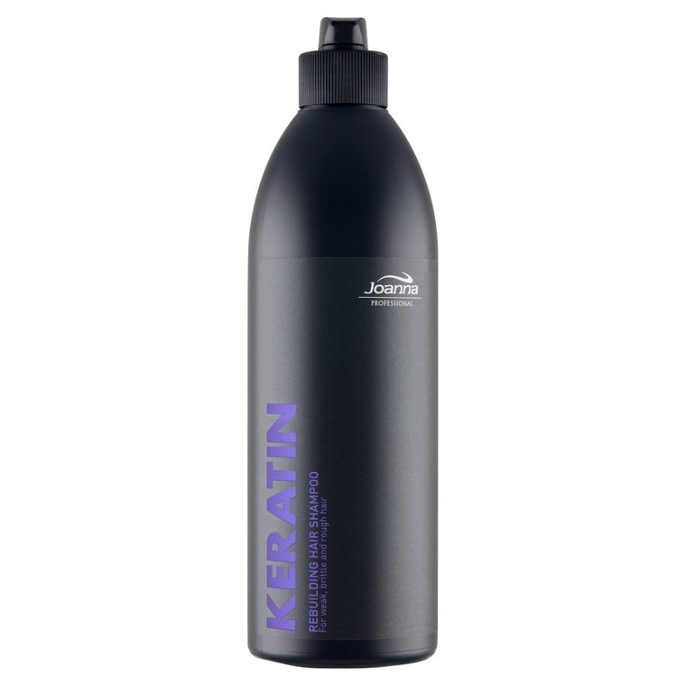 Joanna Keratin Rebuilding Hair Shampoo Szampon odbudowujący do włosów osłabionych z keratyną 500ml