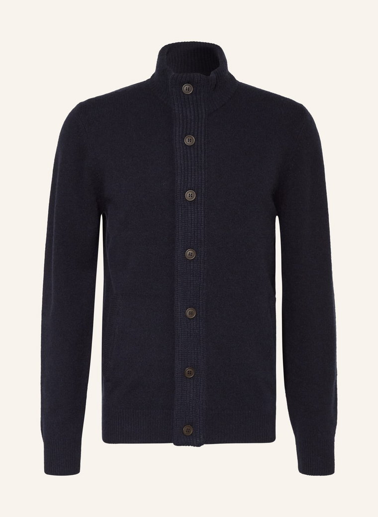 Barbour Kardigan Essentials blau