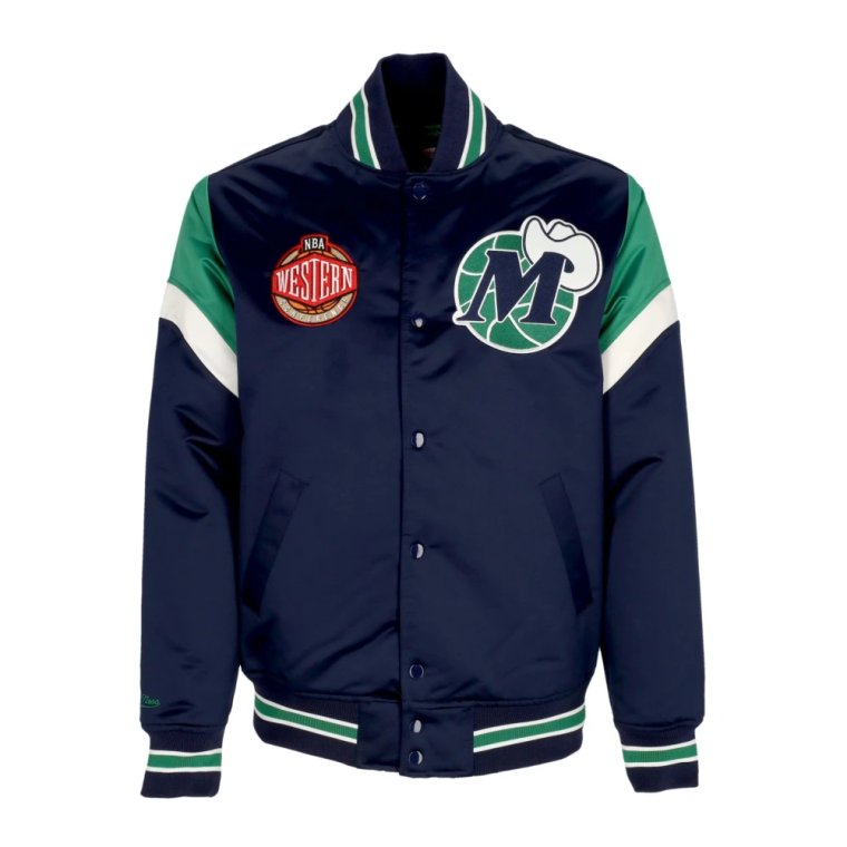 Kurtka Bomberowa Dallas Mavericks NBA Barwy Drużyny Mitchell & Ness