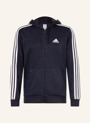 Adidas Bluza Nierozpinana Essentials Z Lampasami blau