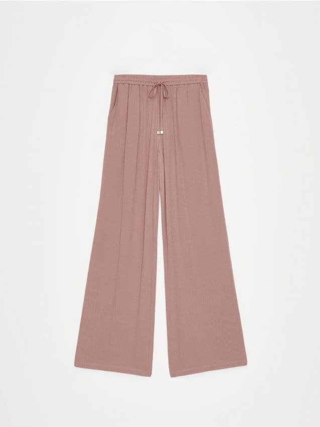 Mohito - Spodnie z wiskozy - brązowy