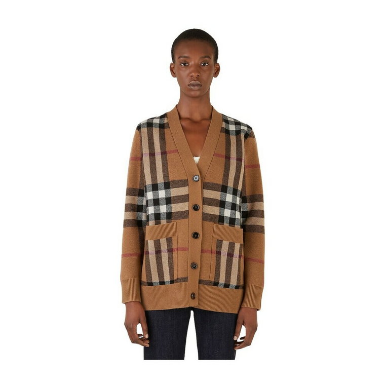 Signature Check Sweter Burberry