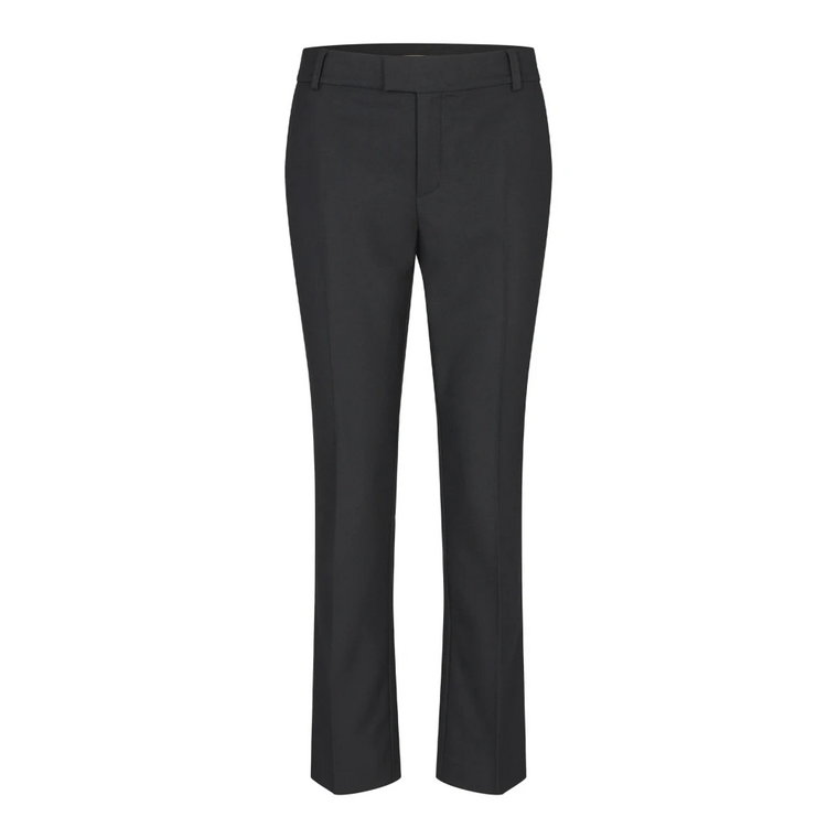 Klasyczne Spodnie Ellen Twiggy w Kolorze Czarnym MOS Mosh