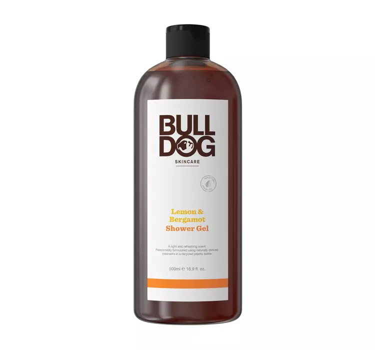 BULLDOG ŻEL POD PRYSZNIC CYTRYNA & BERGAMOTKA 500ML