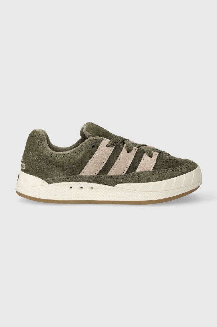 adidas Originals sneakersy zamszowe Adimatic kolor zielony IE9864