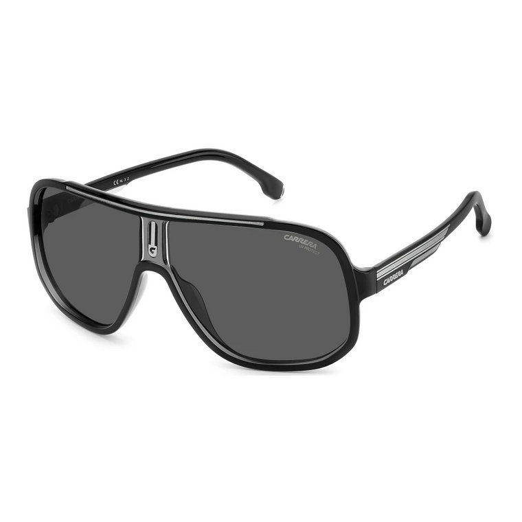 Czarne Szare Okulary przeciwsłoneczne Carrera