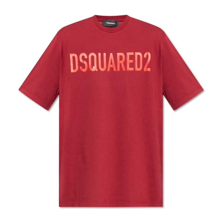 T-shirt z logo Dsquared2
