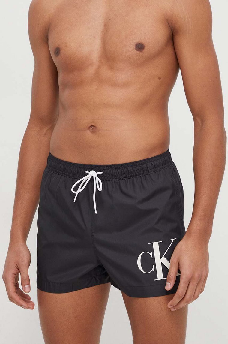 Calvin Klein szorty kąpielowe kolor czarny