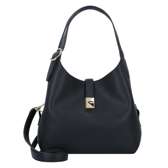 Kate Spade New York Deco Torba na ramię Skórzany 28 cm black