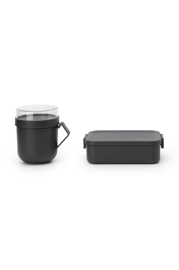 Brabantia zestaw pojemników na lunch Make & Take 2-pack