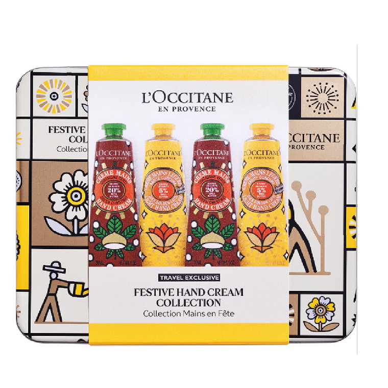 Loccitane Festive Hand Cream Coll Giftset Zestaw Prezentowy
