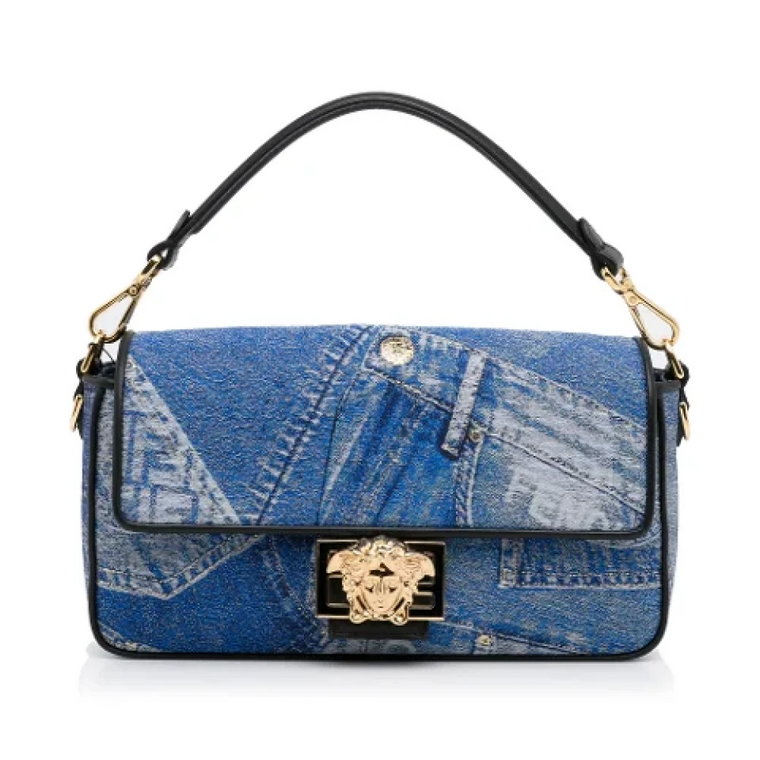 Pre-owned Denim handbags Versace Pre-owned