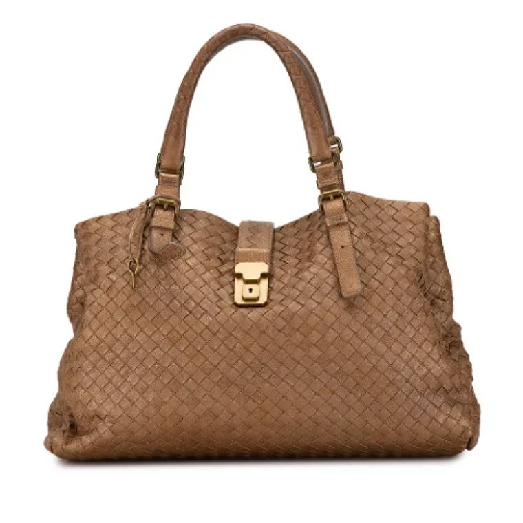 Pre-owned Leather totes Bottega Veneta Vintage