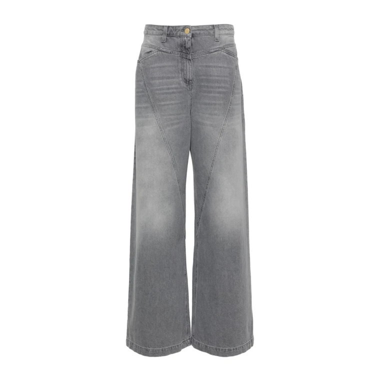 Modne Wide Jeans dla Kobiet Elisabetta Franchi