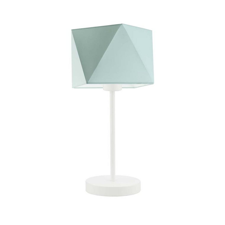 Lampka nocna LYSNE Wuhu, 60 W, E27, miętowa/biała, 43x23 cm