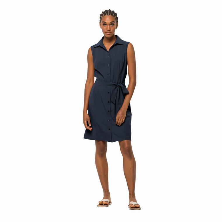 Sukienka koszulowa Jack Wolfskin SONORA DRESS night blue - XS