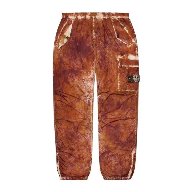 Limitowana edycja Camo Cargo Pant Coral Stone Island