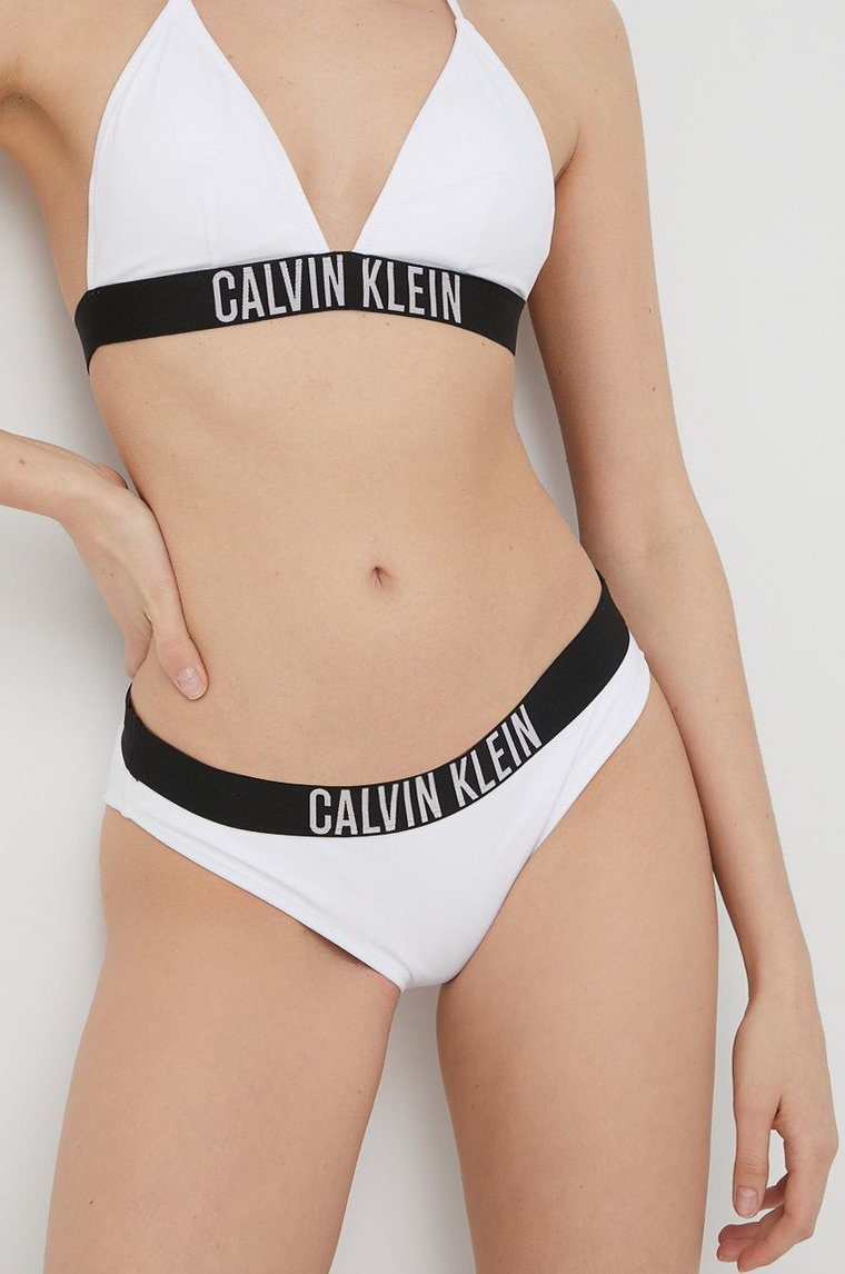 Calvin Klein figi kąpielowe kolor biały