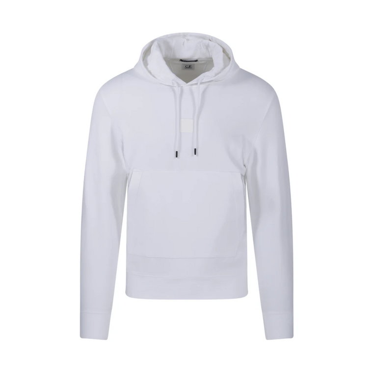 Stretch Fleece Logo Hoodie C.p. Company