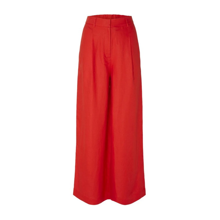 Wide Trousers Selected Femme