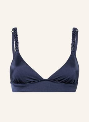 Watercult Góra Od Bikini Bandeau Makramé Love blau