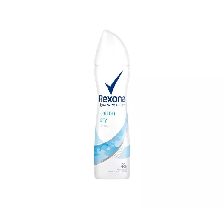 REXONA COTTON DRY ANTYPERSPIRANT W AEROZOLU DLA KOBIET 150ML