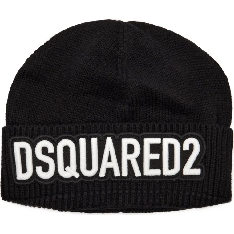 Dsquared2 Wełniana czapka