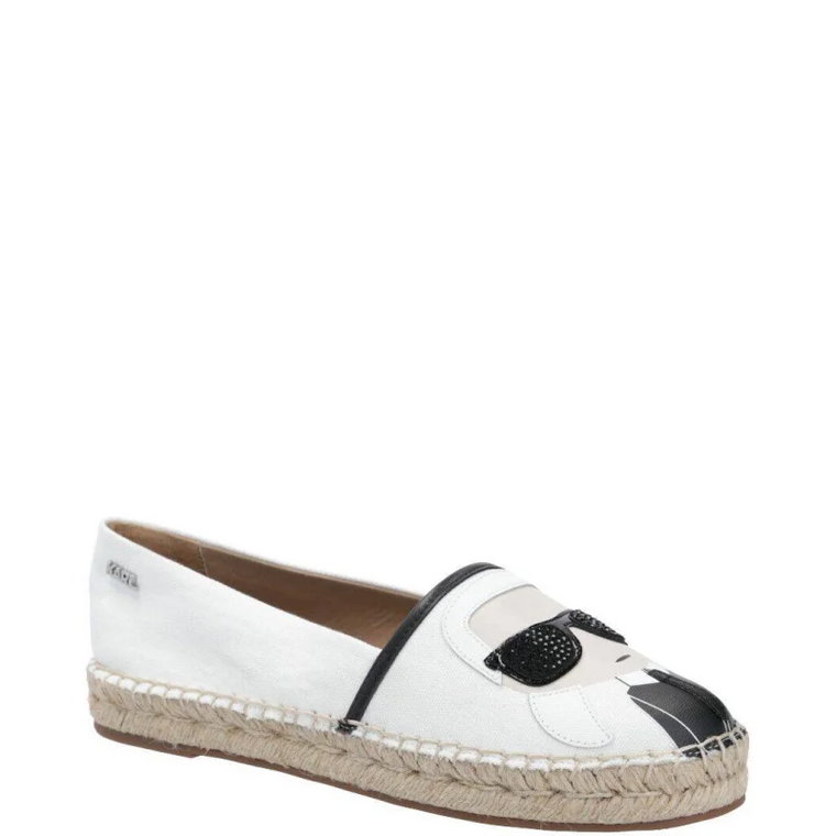 Karl Lagerfeld Espadryle kamini | z dodatkiem skóry