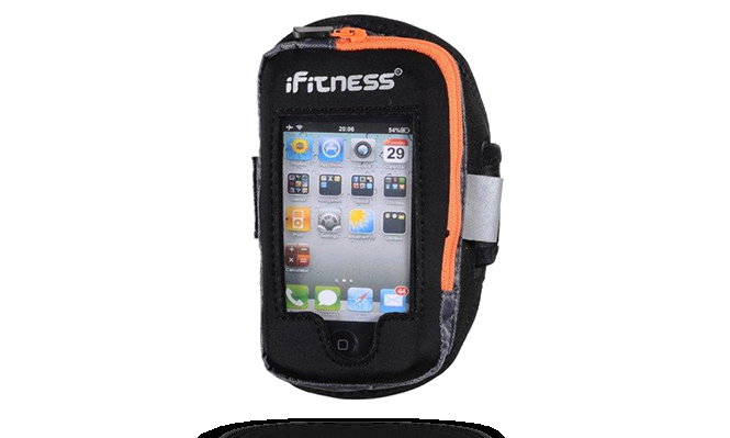 IFIT-0140 iFitness Porkowiec Na Ramię ARM02 BLK/ORANGE S/M