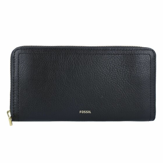 Fossil Logan Wallet RFID Leather 19 cm black