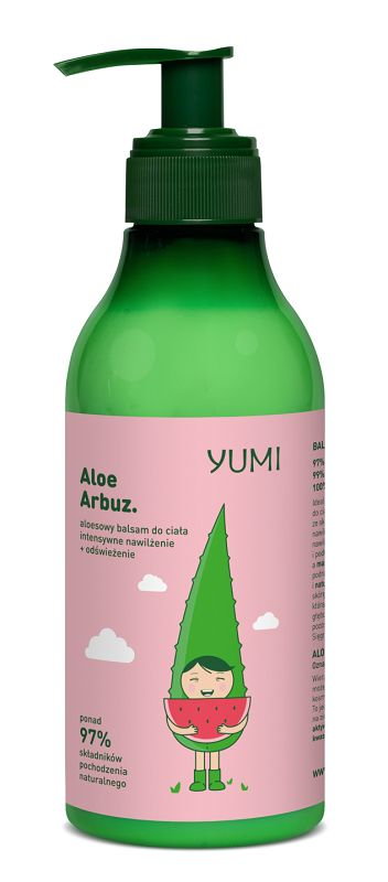 Yumi Aloesowy Balsam do ciała Aloes i Arbuz 300ml