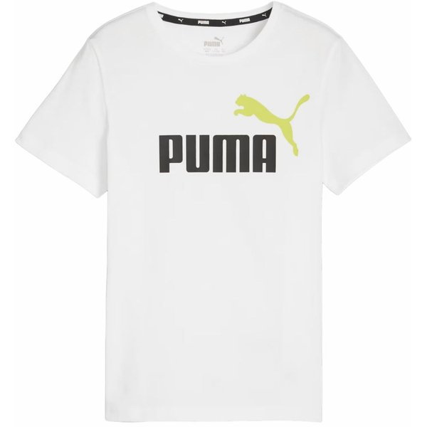 Koszulka juniorska Essentials+ 2 Colour Logo Tee Puma