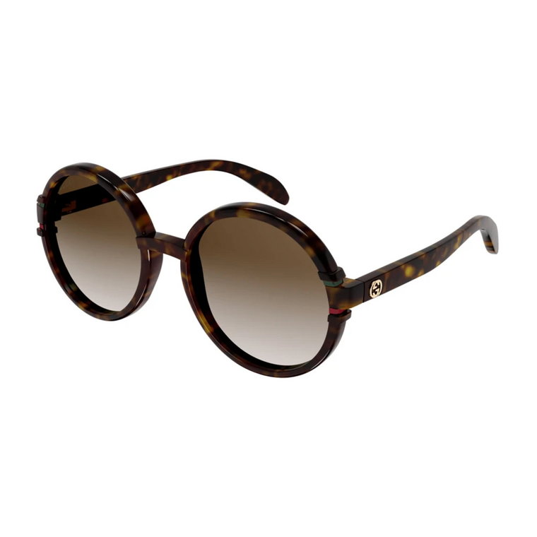 Brązowe Okulary Przeciwsłoneczne Damskie Ss23 - Stylowe i Eleganckie Gucci