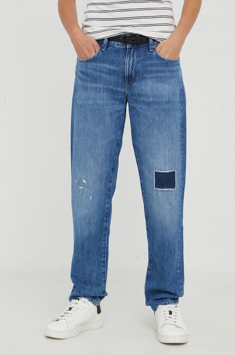 G-Star Raw jeansy damskie medium waist