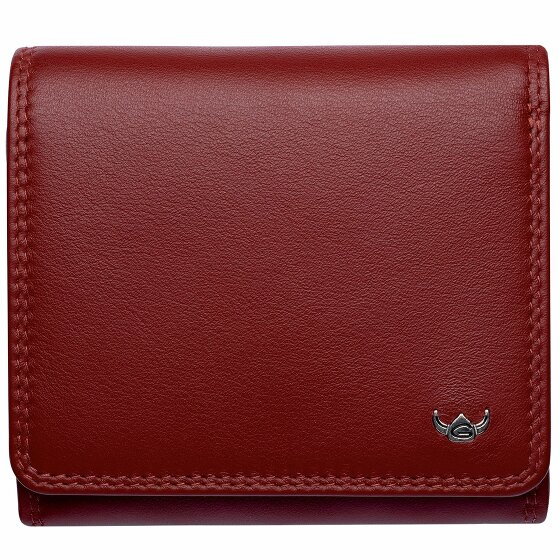 Golden Head Polo Portfel Ochrona RFID Skórzany 10 cm rot