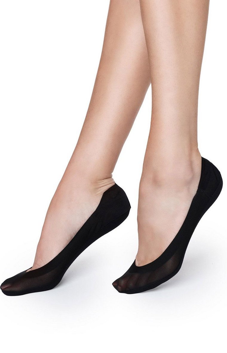Marilyn bawełniane skarpetki stopki Lux Line Normal Cotton, Kolor czarny, Rozmiar uniwersalny, Marilyn