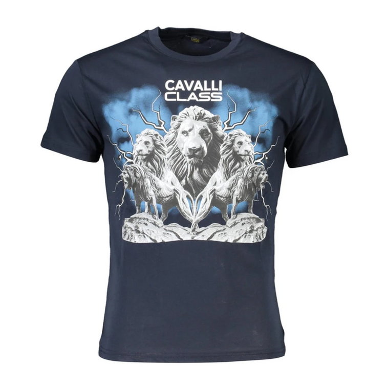 Stylowa Koszulka z Logo Cavalli Class