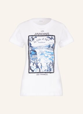 Darling Harbour T-Shirt Z Cekinami weiss