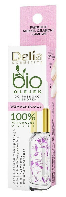 Delia Bio - Olejek do paznokci i skórek Wzmacniający 10ml