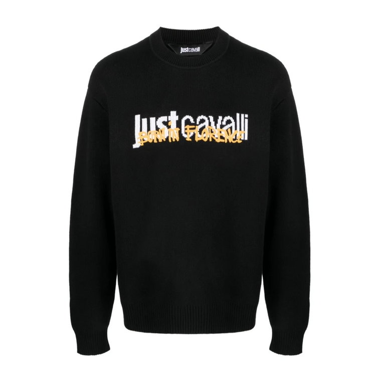 Czarne Swetry - ***cv Just Cavalli
