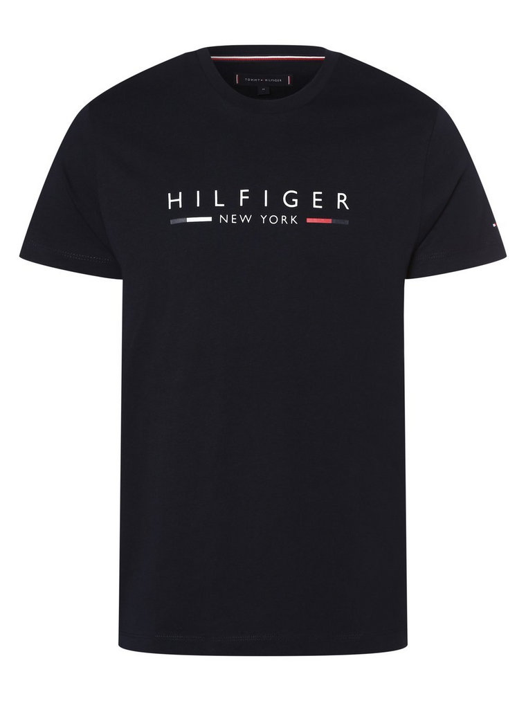 Tommy Hilfiger - T-shirt męski, niebieski