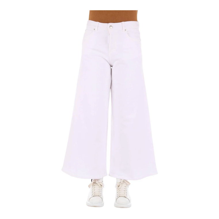 Bianchi Wide Leg Jeans - Dq100 Dsquared2