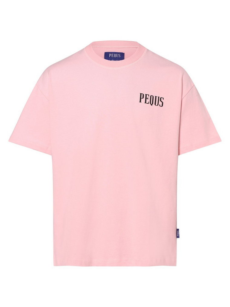 PEQUS - T-shirt męski, różowy