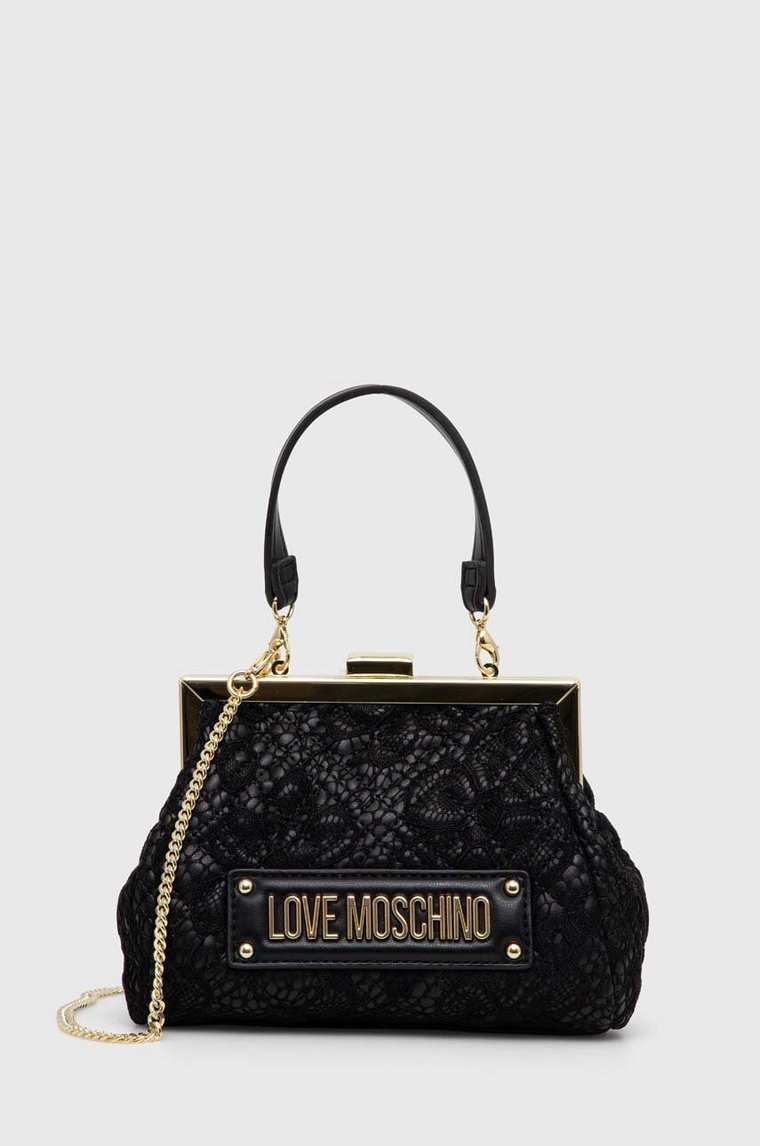 Love Moschino torebka kolor czarny