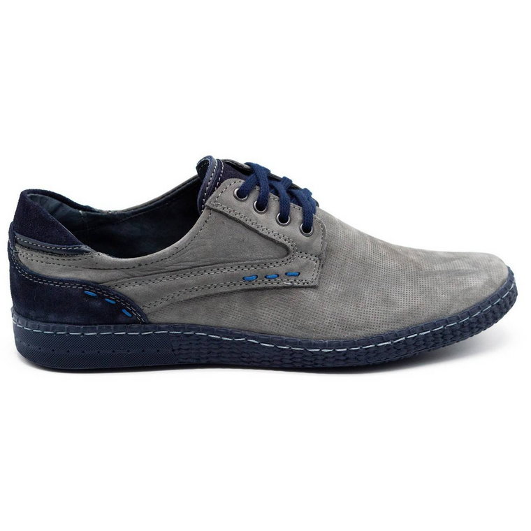 KOMODO Buty męskie Casual 848 szare